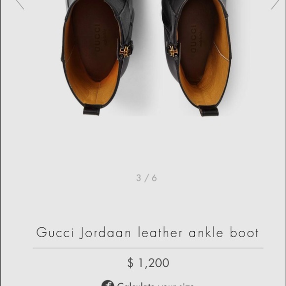 Gucci booties size 8 us (39 Gucci) - Picture 2 of 10